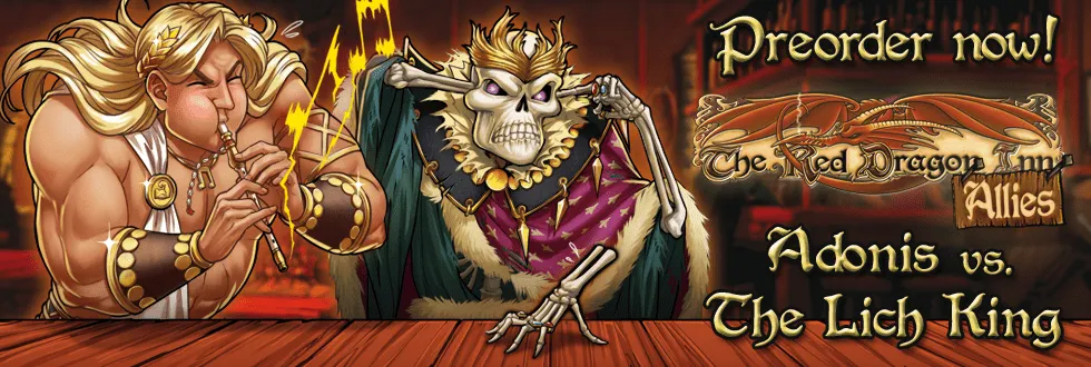 The Red Dragon Inn: Allies – Adonis vs. the Lich King
