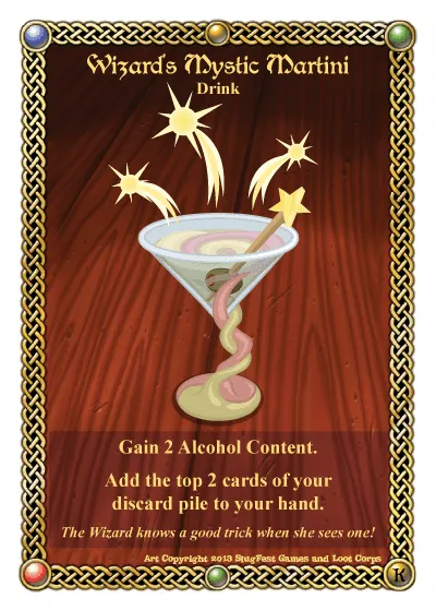The Red Dragon Inn: Wizard's Mystic Martini