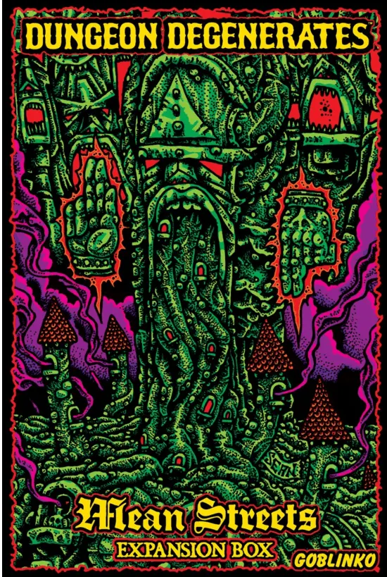 Dungeon Degenerates: Mean Streets Expansion Box