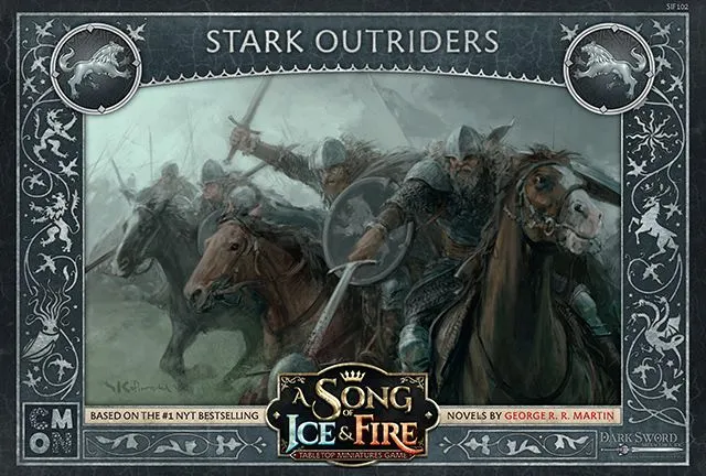 A Song of Ice & Fire: Tabletop Miniatures Game – Stark Outriders