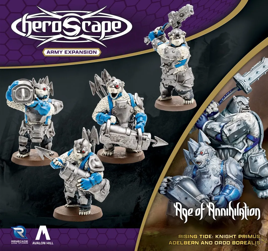 Heroscape: Rising Tide – Knight Primus Adelbern and Ordo Borealis Army Expansion