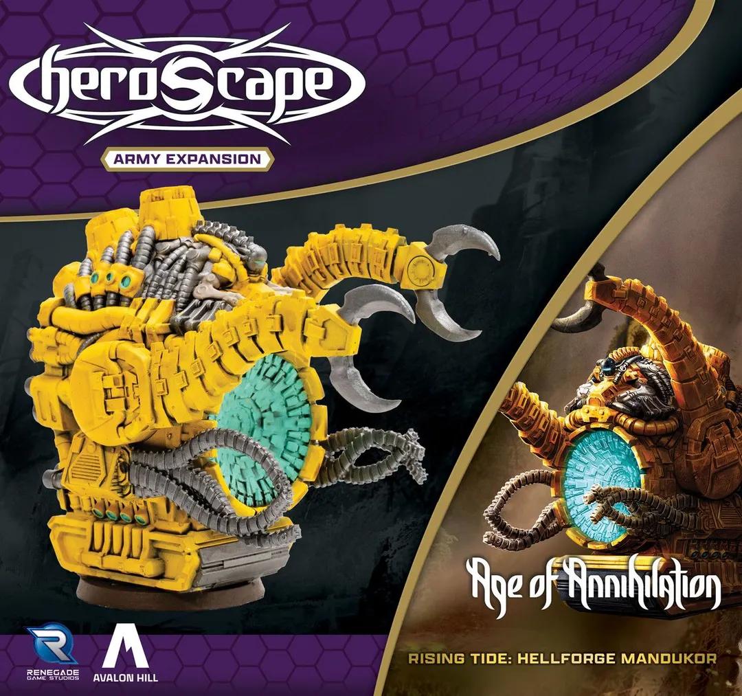 Heroscape: Rising Tide – Hellforge Mandukor Army Expansion