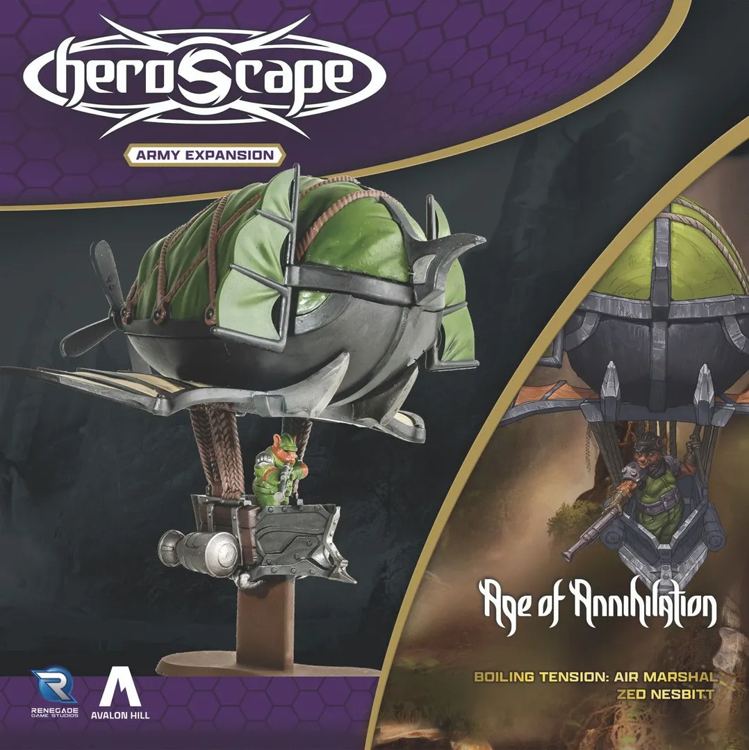 Heroscape: Air Marshal Zed Nesbitt Army Expansion