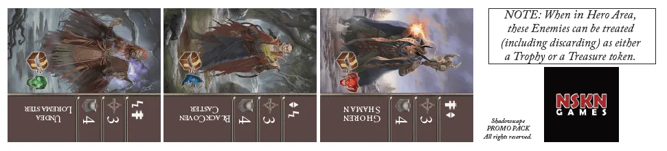 Shadowscape: New Enemies Mini-Expansion