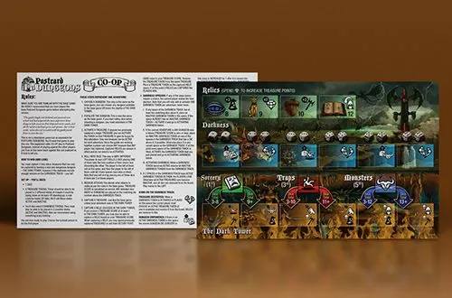 Postcard DUNGEONS CO-OP