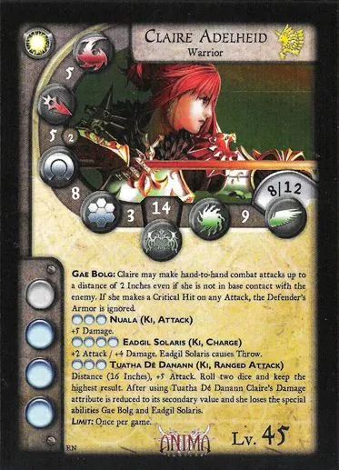 Anima Tactics: Claire Adelheid