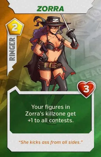 Kaosball: Ringer – Zorra