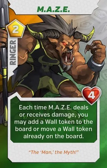 Kaosball: Ringer – M.A.Z.E.