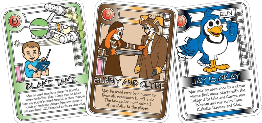 Killer Bunnies and the Quest for the Magic Carrot: Fan Deck