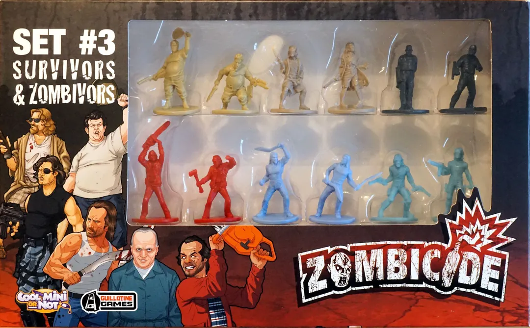 Zombicide: Set #3 – Survivors & Zombivors