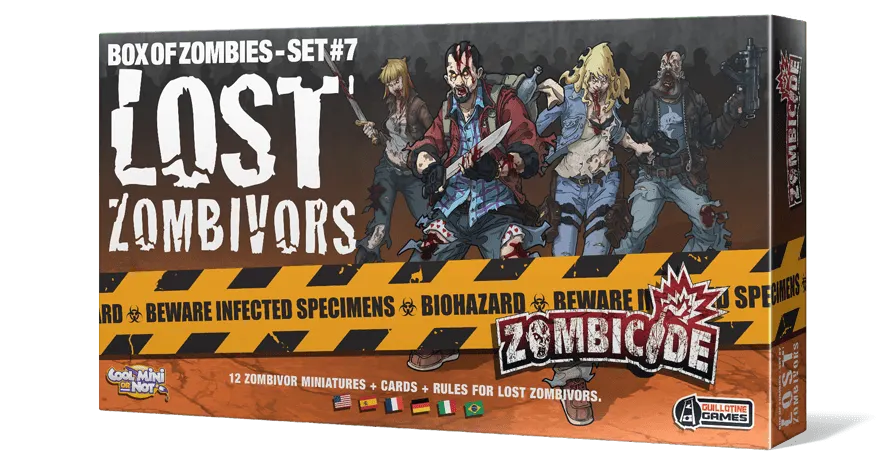 Zombicide: Box of Zombies – Set #7: Lost Zombivors