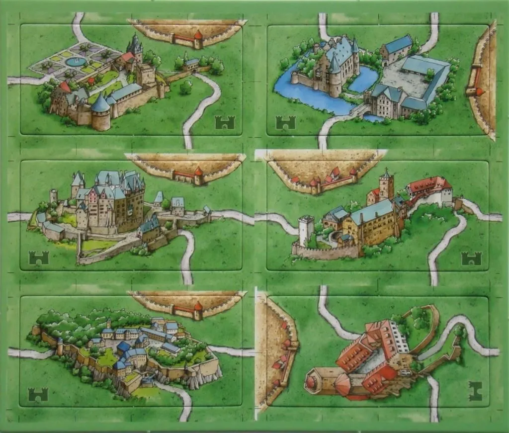 Carcassonne: Castles in Germany