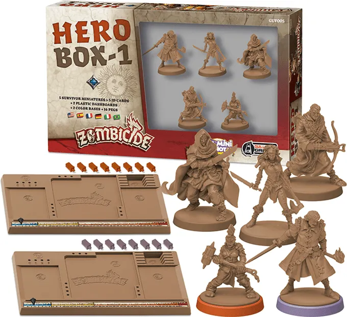 Zombicide: Black Plague – Hero Box 1