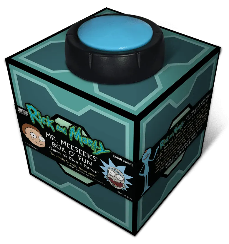 Rick and Morty: Mr. Meeseeks' Box o' Fun Dice and Dares Game