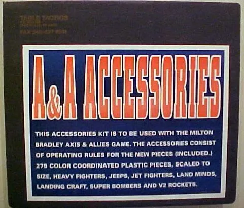 Axis & Allies: A & A Accessories