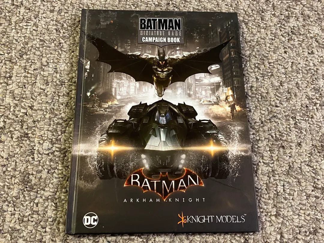 Batman Miniature Game: Arkham Knight Campaign Book