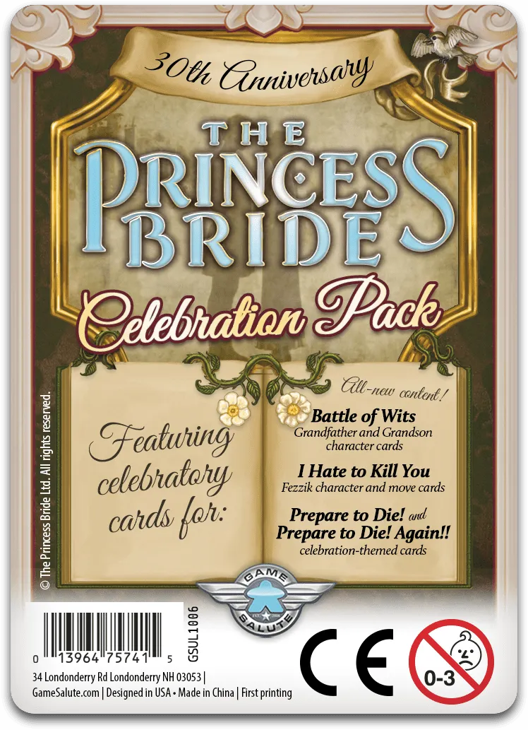 The Princess Bride: 30th Anniversary Celebration Pack