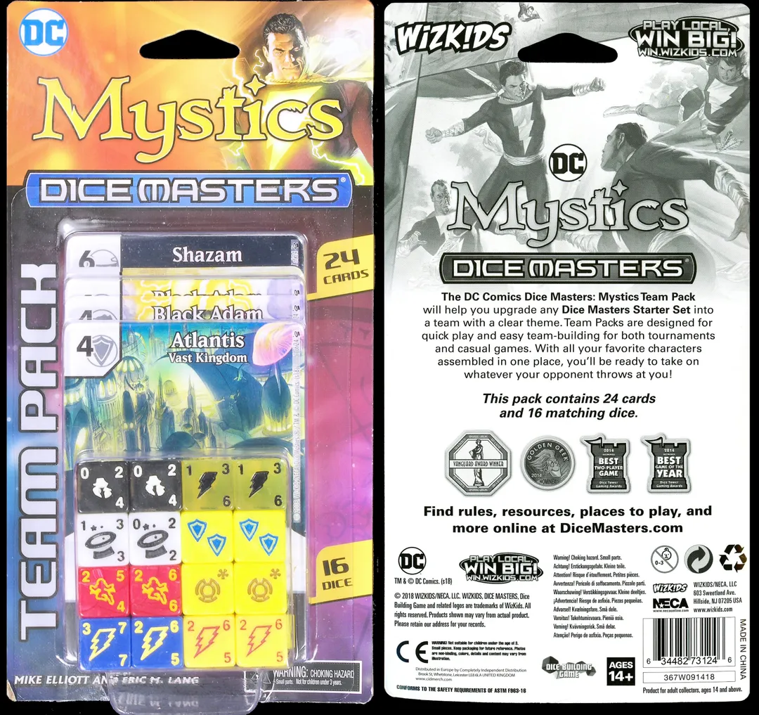 DC Comics Dice Masters: Mystics Team Pack