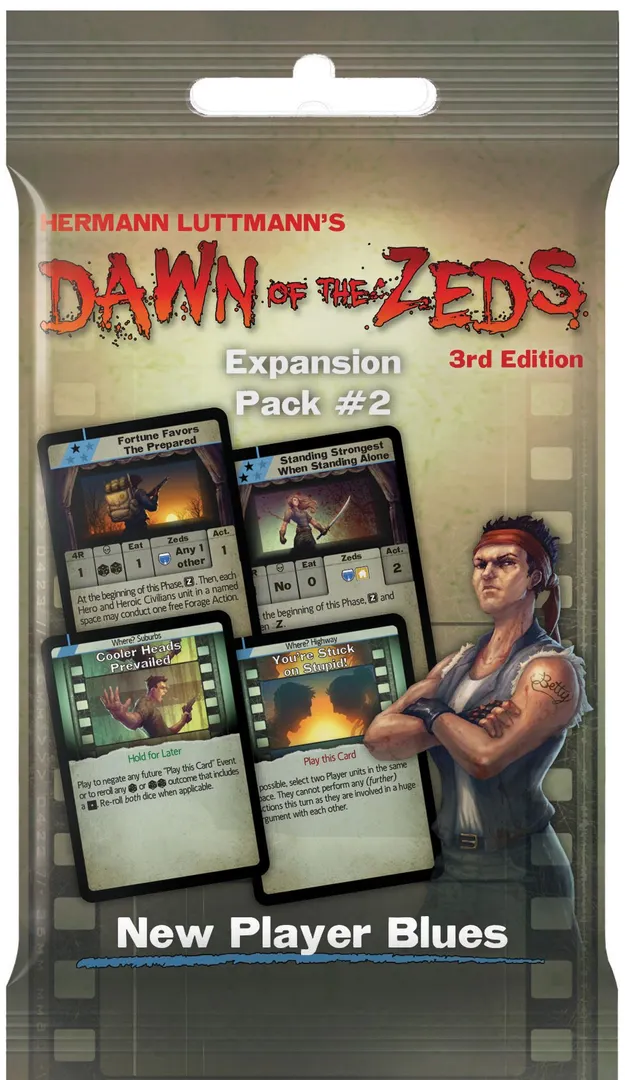 Dawn of the Zeds (Third Edition): Expansion Pack #2 – New Player Blues Expansion