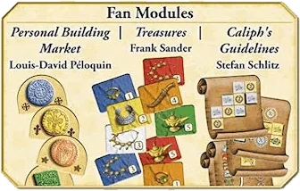 Alhambra: Designers' Expansion – The Personal Building Markets / Caliph's Guidlines / Treasures