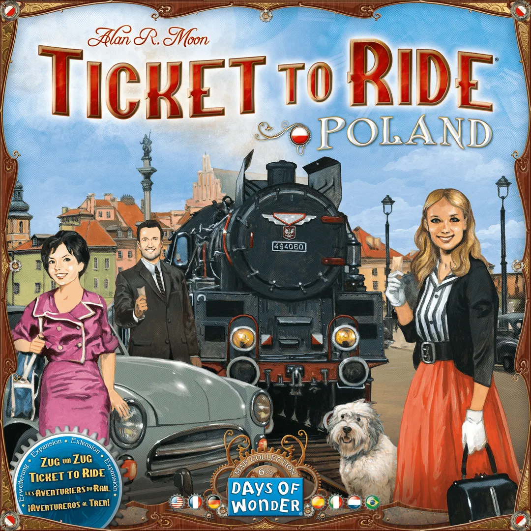 Ticket to Ride Map Collection 6½: Poland