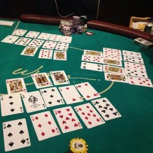 Open-face Chinese Poker