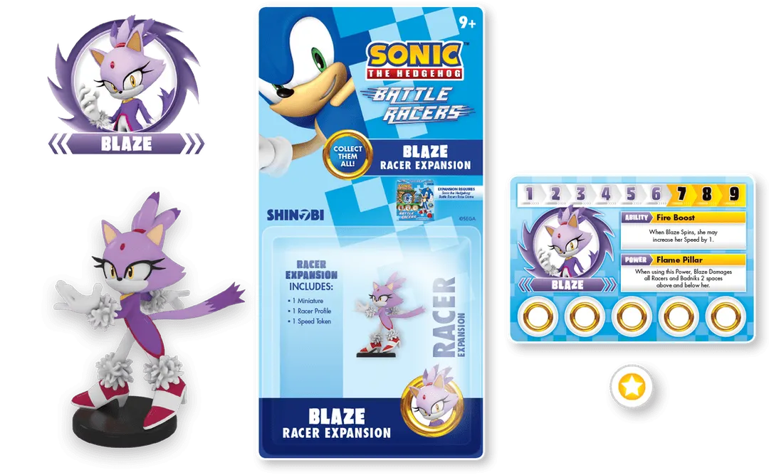 Sonic the Hedgehog: Battle Racers – Blaze Racer Expansion
