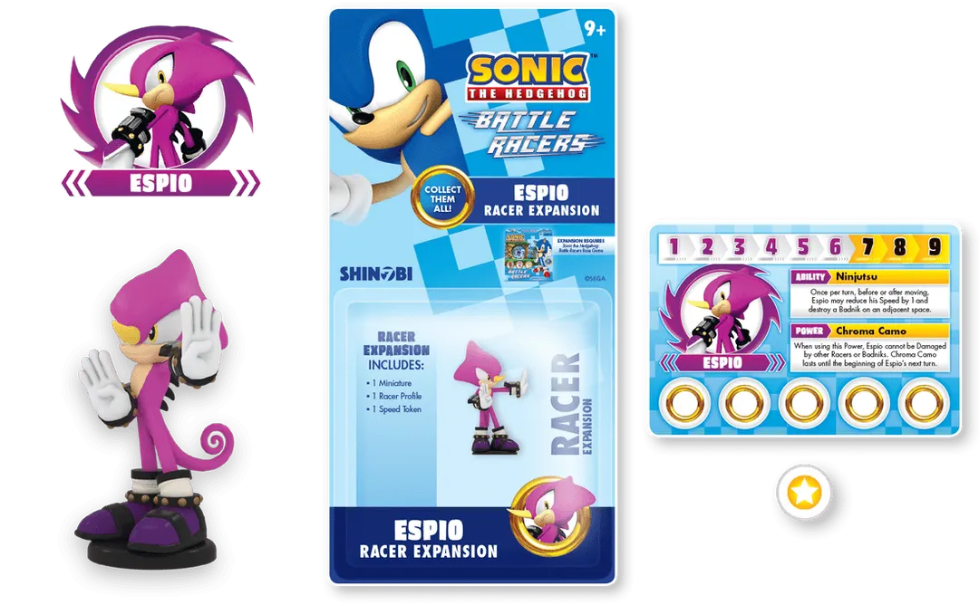 Sonic the Hedgehog: Battle Racers – Espio Racer Expansion