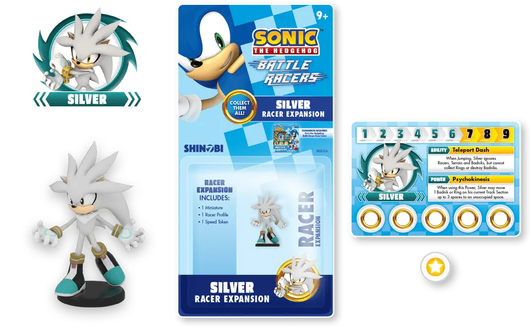Sonic the Hedgehog: Battle Racers – Silver Racer Expansion