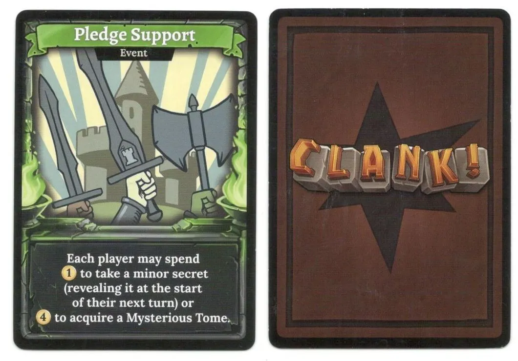 Clank! Legacy: Acquisitions Incorporated – Pledge Support