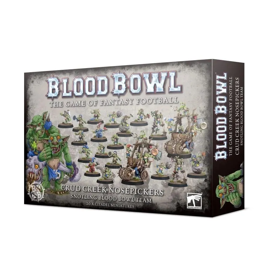 Blood Bowl (2016 edition): Crud Creek Nosepickers – Snotlings Bowl Team