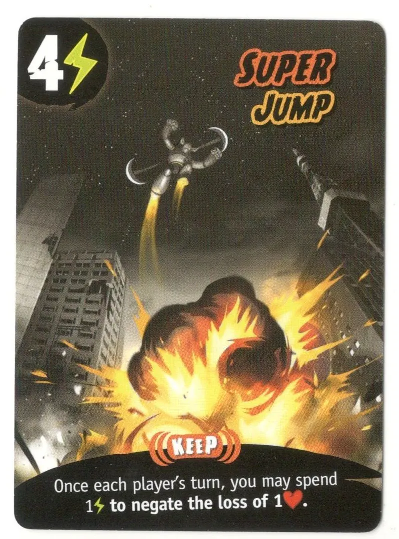 King of Tokyo: Dark Edition – Super Jump Goodie Card