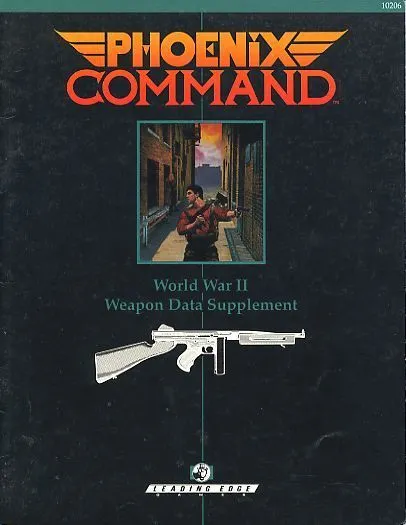 Phoenix Command: World War II Weapon Data Supplement