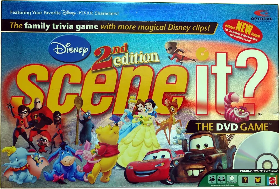 Scene It? Disney Second Edition