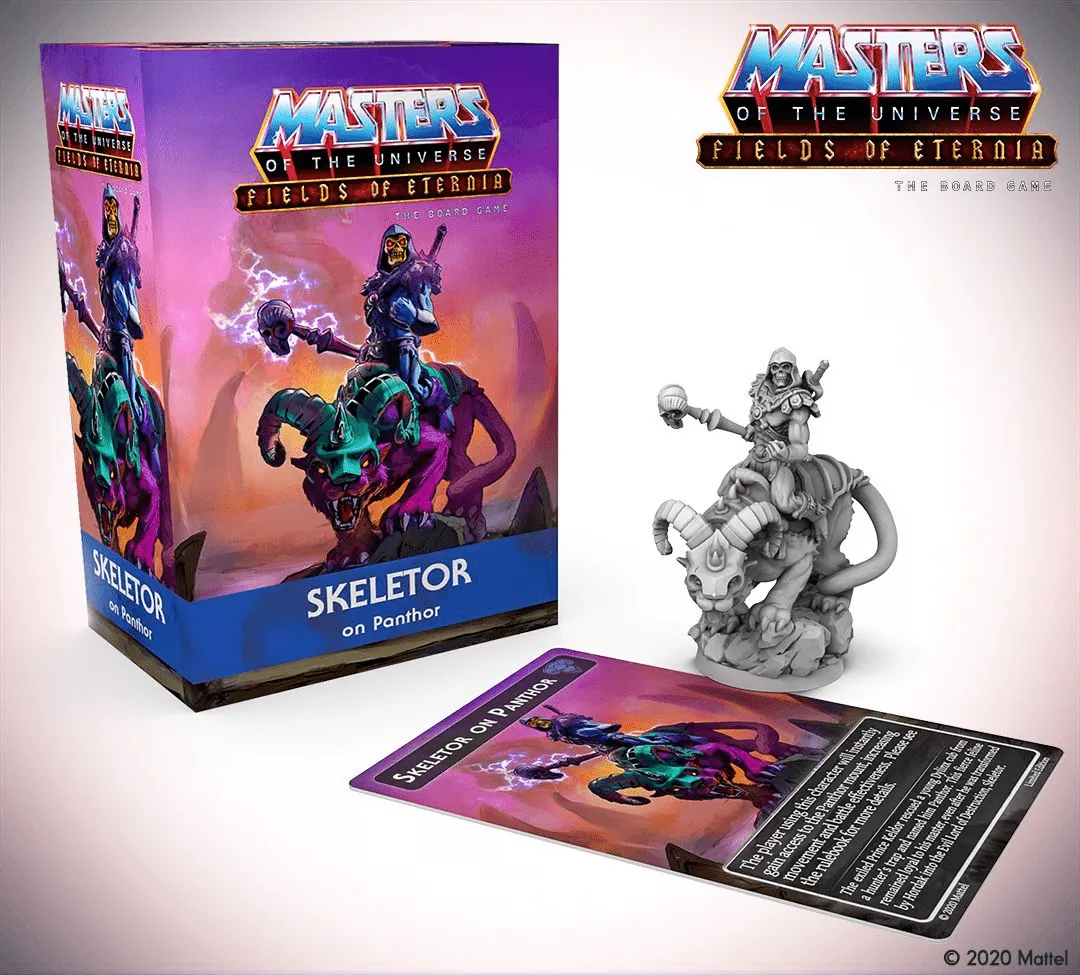 Masters of The Universe: Fields of Eternia The Board Game – Skeletor on Panthor