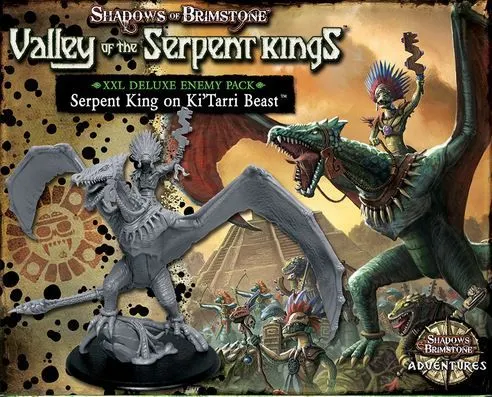 Shadows of Brimstone: Serpent King on Ki'tarri Beast XXL Enemy
