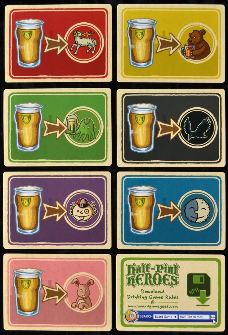 Half-Pint Heroes: Trinkspiel