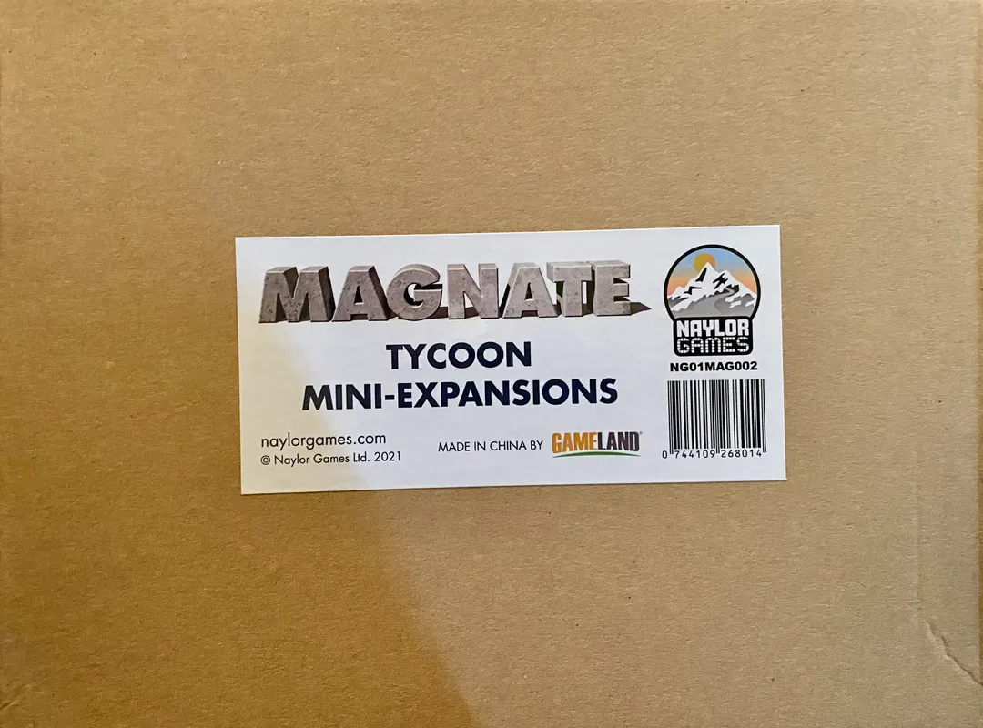 Magnate: Tycoon Mini-Expansions