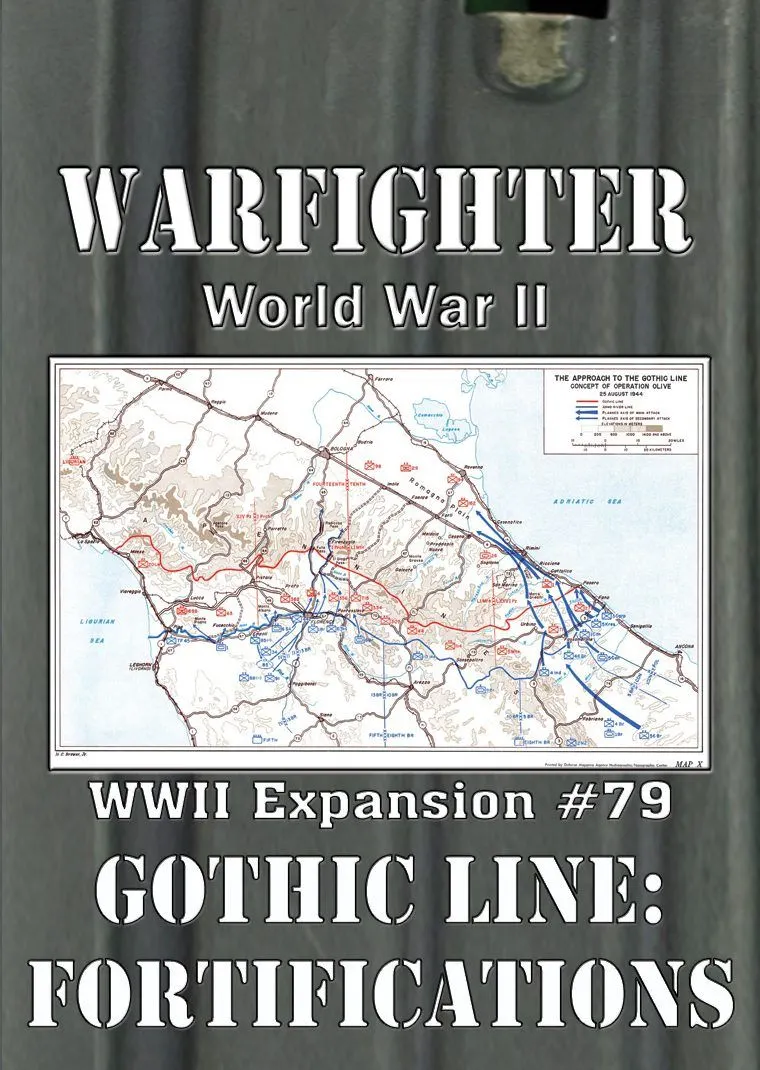 Warfighter: WWII Expansion #79 – Fortifications – Gothic Line