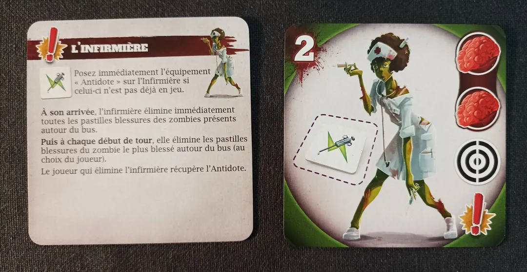 Zombie Bus: L'infirmière