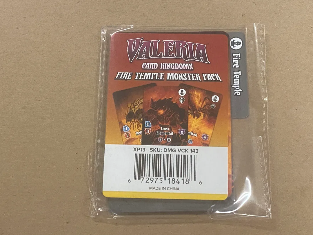 Valeria: Card Kingdoms – Fire Temple Monster Pack