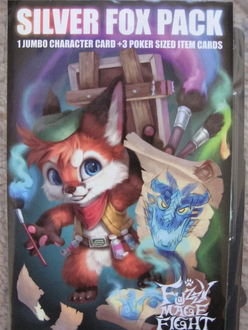Fuzzy Mage Fight: Silver Fox Pack