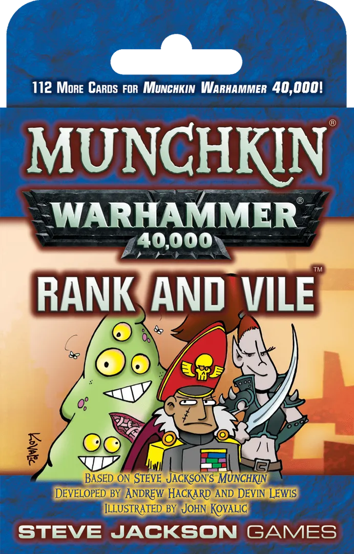 Munchkin Warhammer 40,000: Rank and Vile