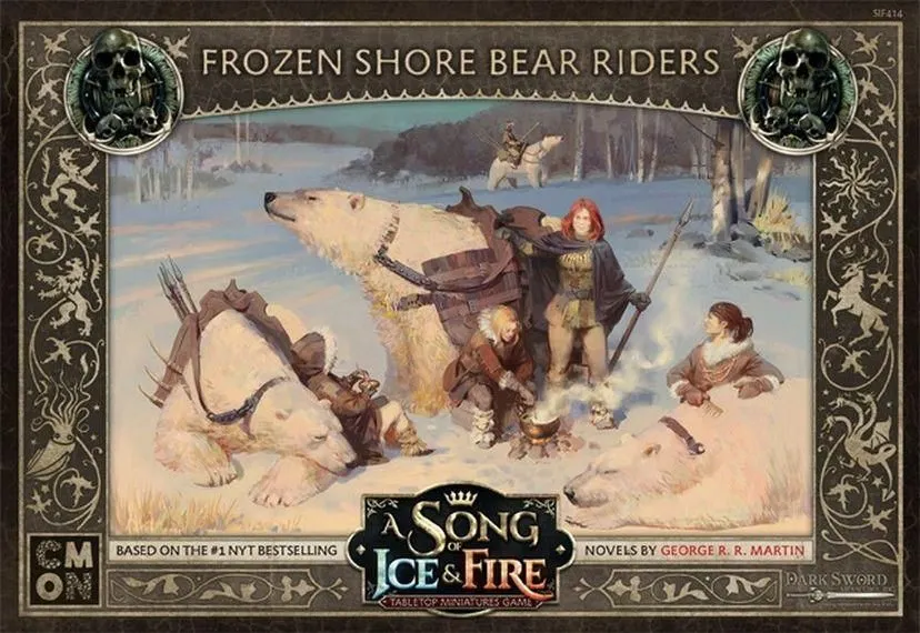 A Song of Ice & Fire: Tabletop Miniatures Game – Free Folk Frozen Shore Bear Riders
