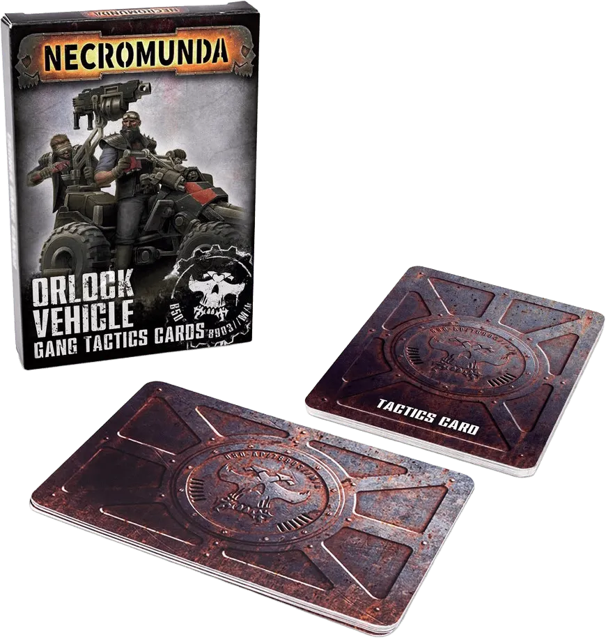 Necromunda: Orlock Vehicle Gang Tactics Cards