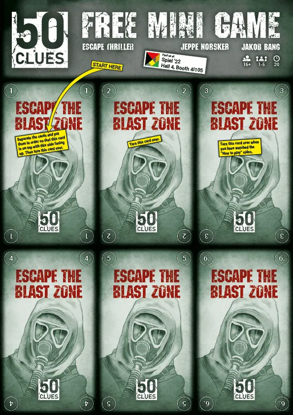50 Clues: Escape the Blast Zone