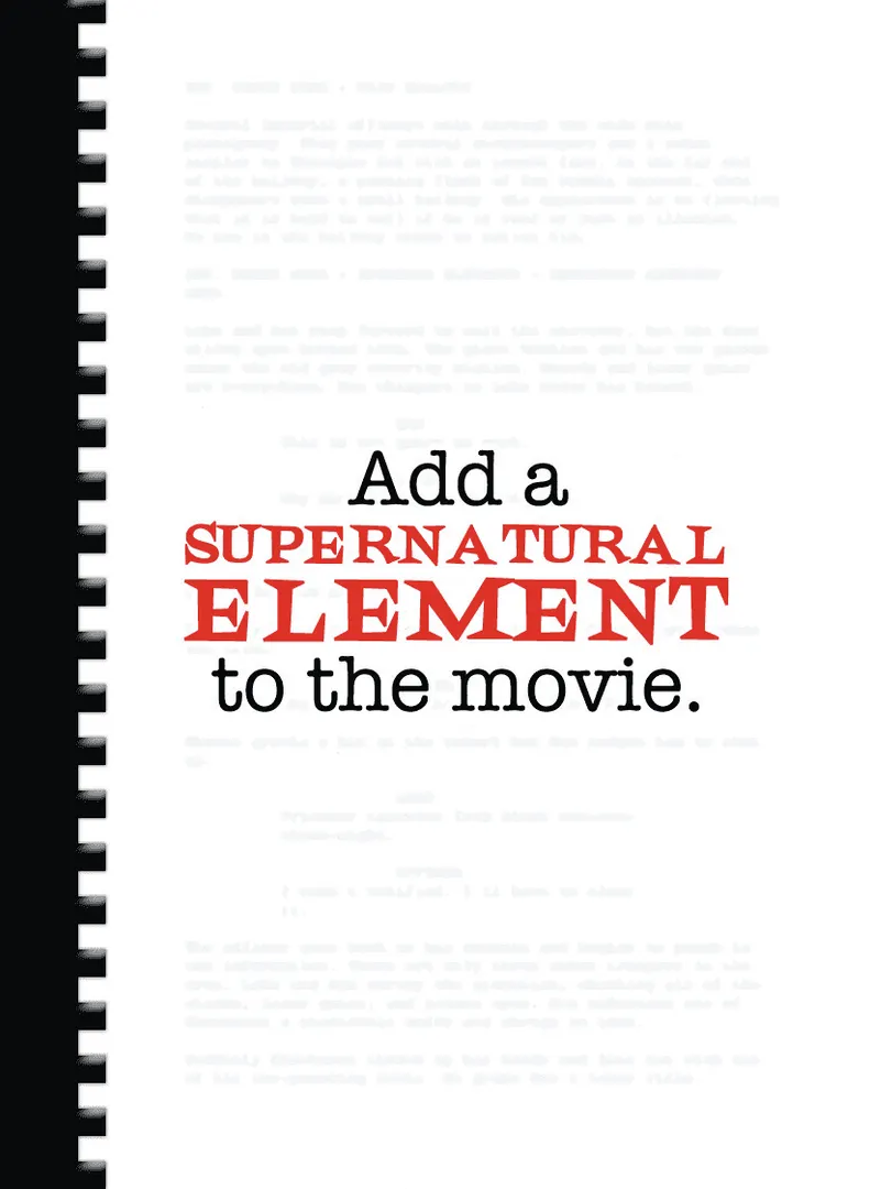 Movie Plotz: Cult Films – Add a SUPERNATURAL ELEMENT to the movie