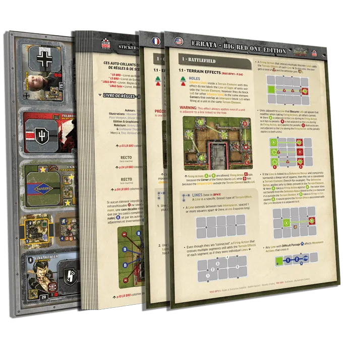 Heroes of Normandie: Big Red One Edition – Errata