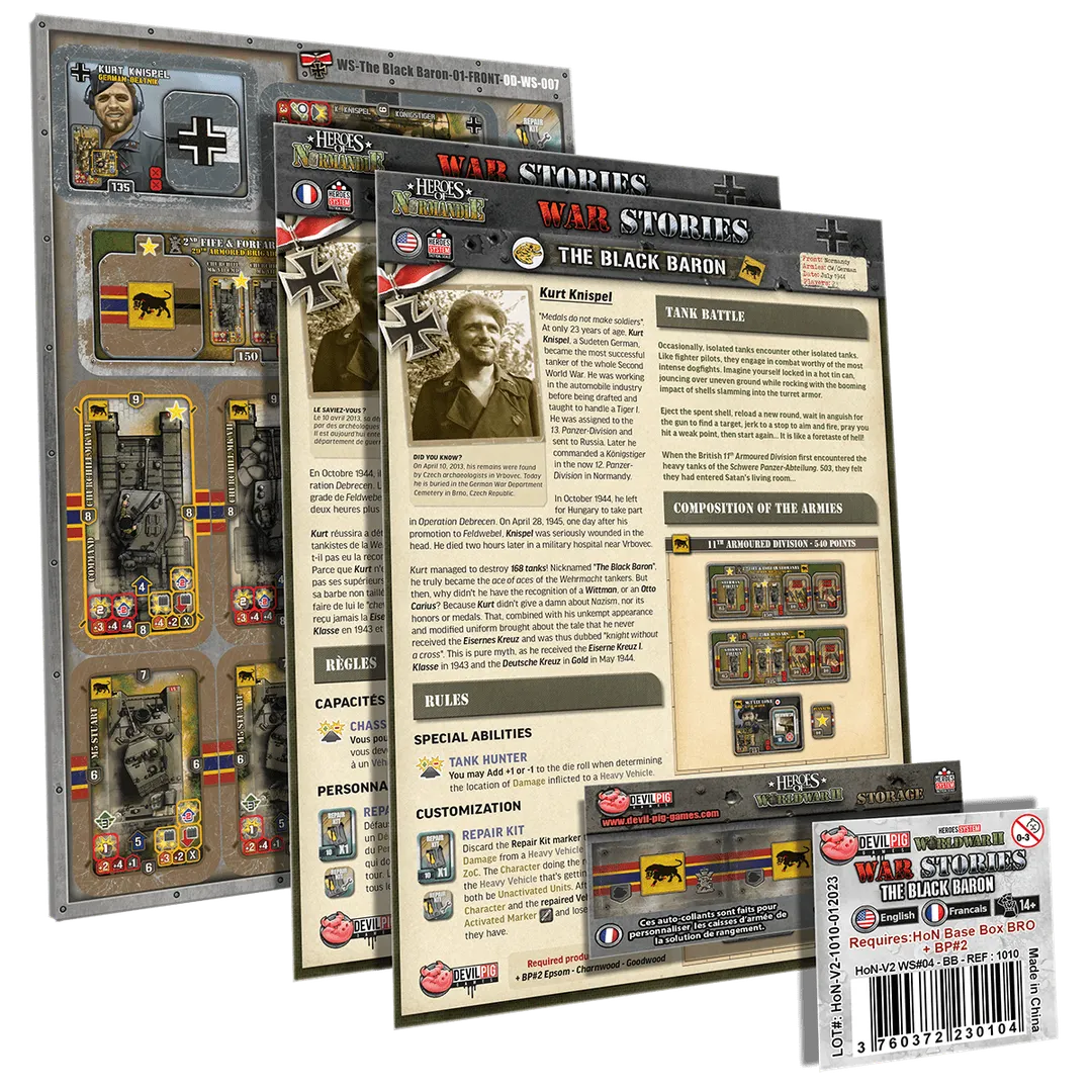 Heroes of Normandie: War Stories #04 – The Black Baron