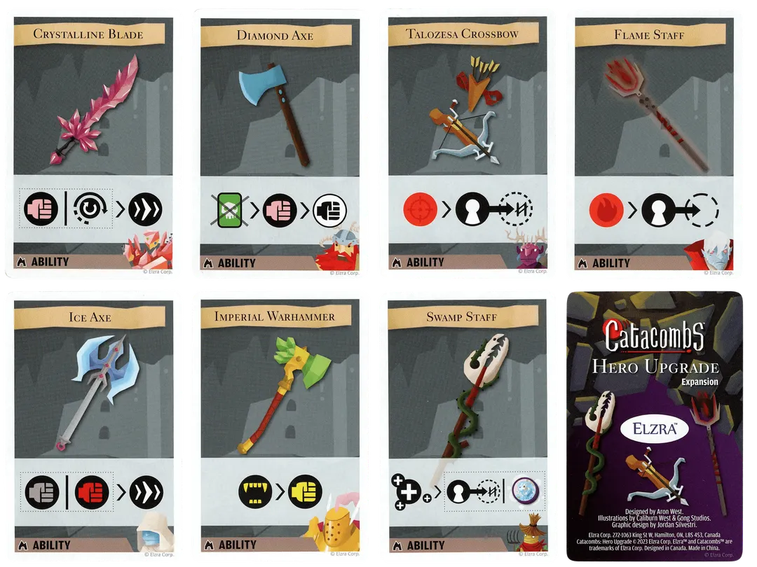 Catacombs (Third Edition): Hero Upgrade Expansion